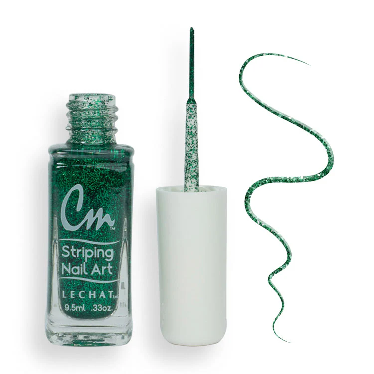 Lechat CM Nail Art Green Glitter - #CM33