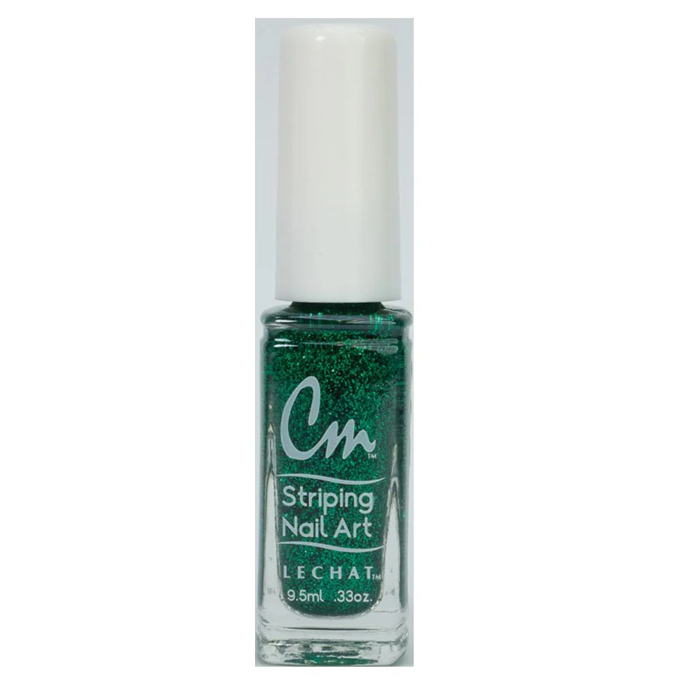 Lechat CM Nail Art Green Glitter - #CM33 - Image 2