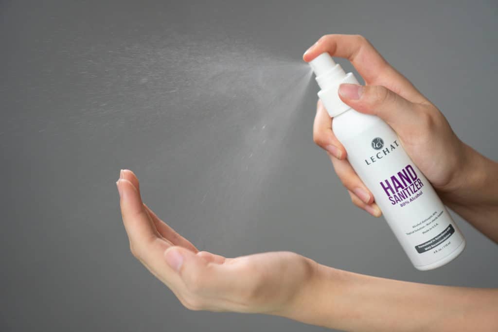 LeChat Hand Sanitizer Alcohol Antiseptic 80% #LCHS08E - Image 5