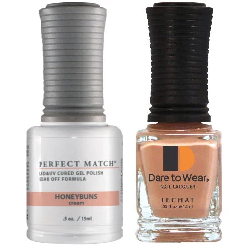 Lechat Perfect match Duo Gel & Lacquer Honeybuns PMS215 - Image 2