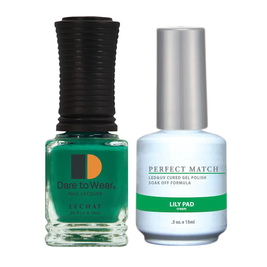Lechat Perfect match Duo Gel & Lacquer Lily pad PMS099