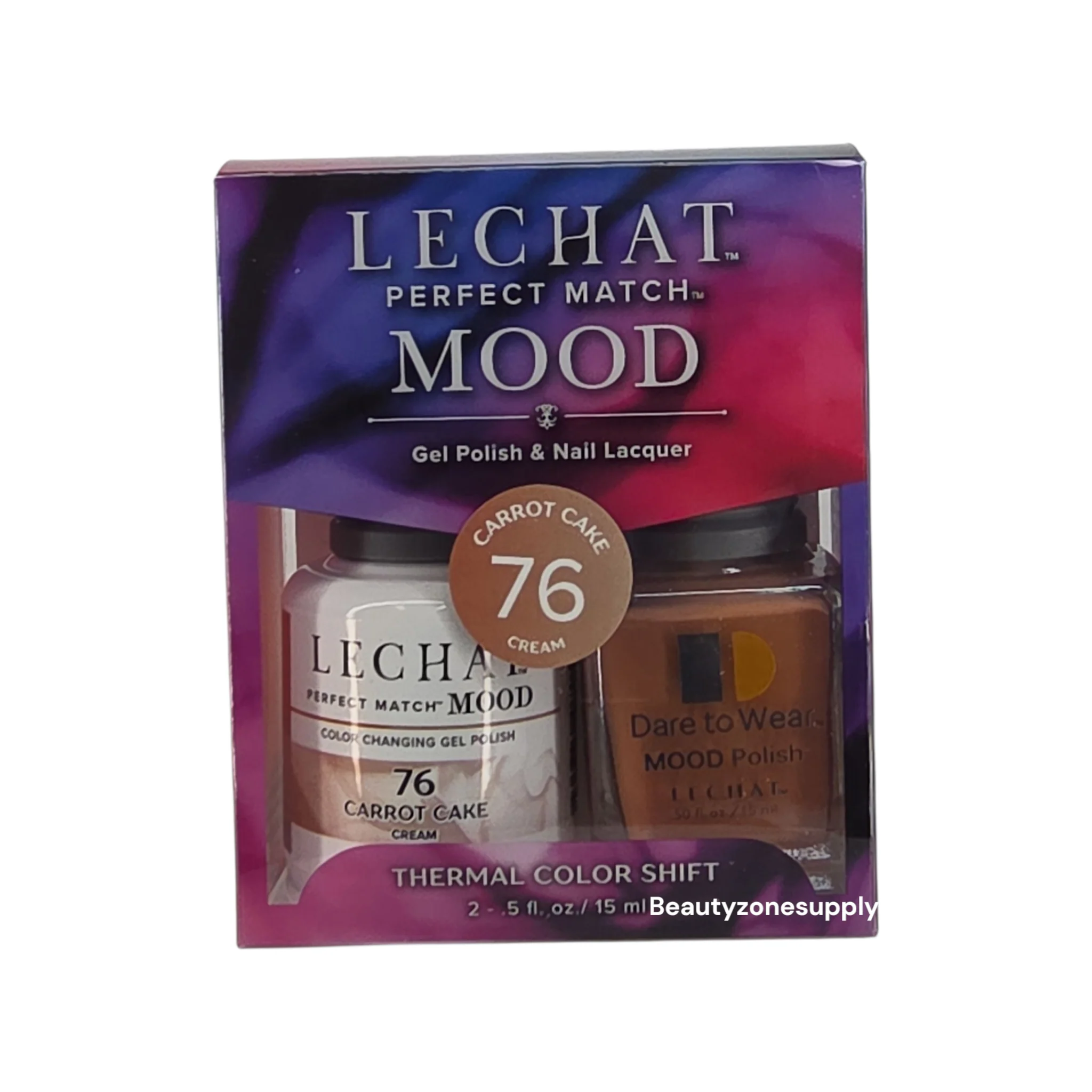 Lechat Perfect Match Mood Changing Color Duo Carrot Cake #PMMDS76
