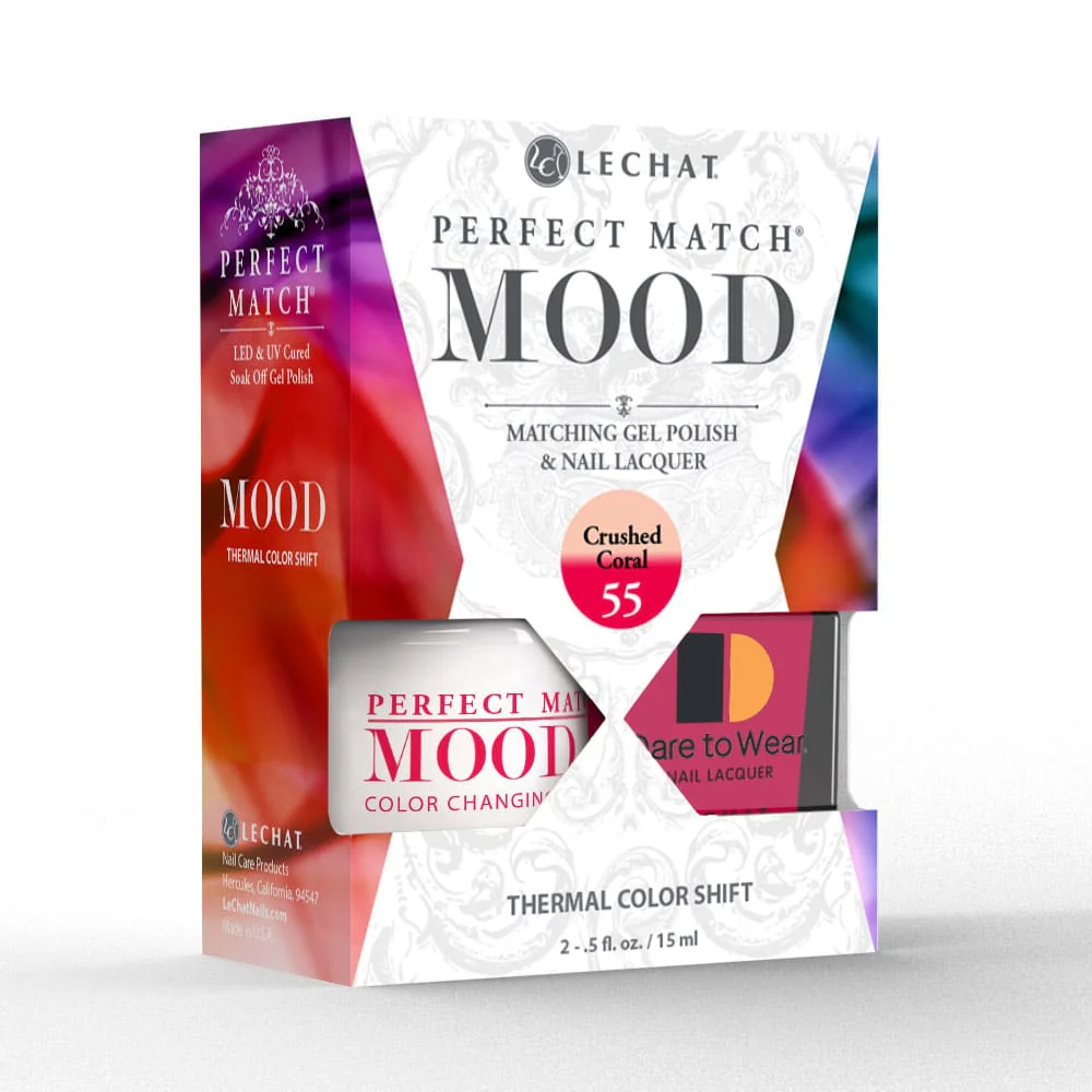 Lechat Perfect Match Mood Changing Color Duo Crushed Coral #PMMDS55 - Image 2