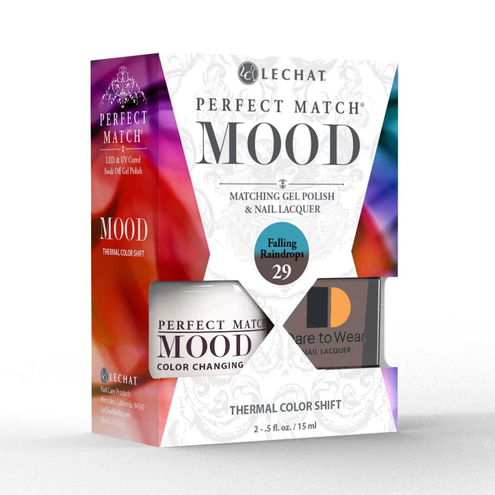 Lechat Perfect Match Mood Changing Color Duo Falling Raindrops #PMMDS29 - Image 2