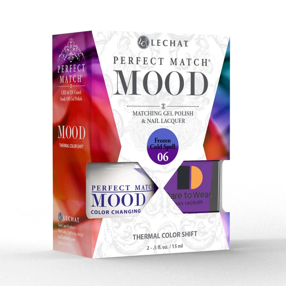 Lechat Perfect Match Mood Changing Color Duo Frozen Cold Spell #PMMDS06