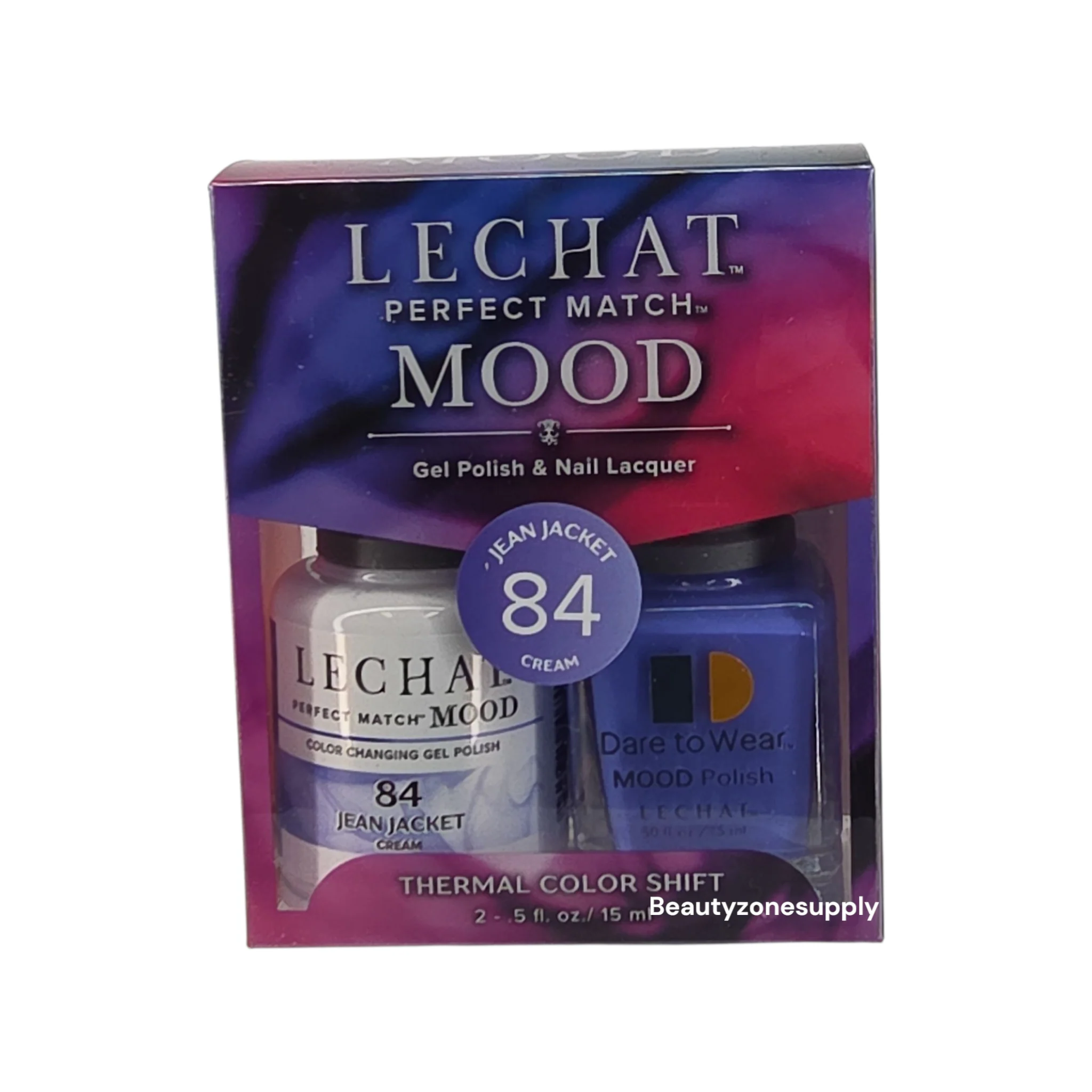 Lechat Perfect Match Mood Changing Color Duo Jean Jacket #PMMDS84