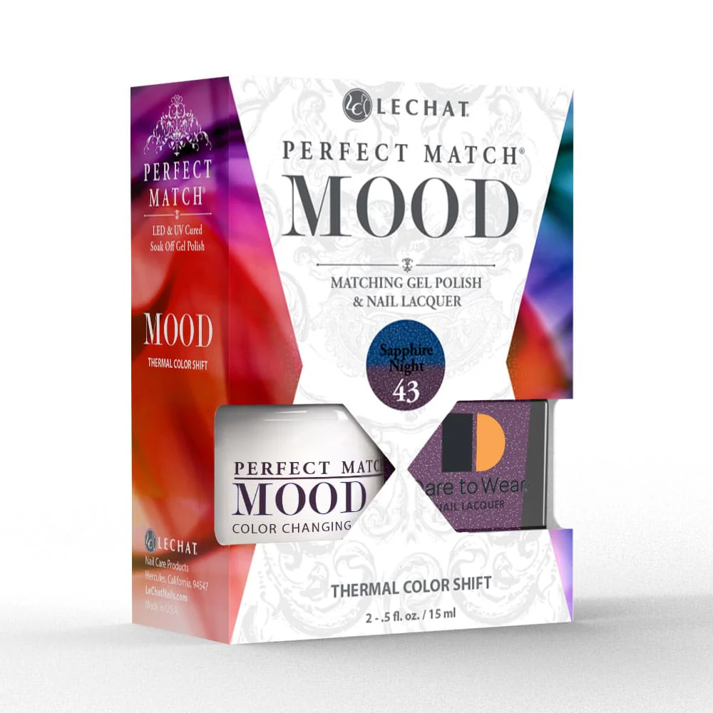 Lechat Perfect Match Mood Changing Color Duo Sapphire Night #PMMDS43 - Image 2
