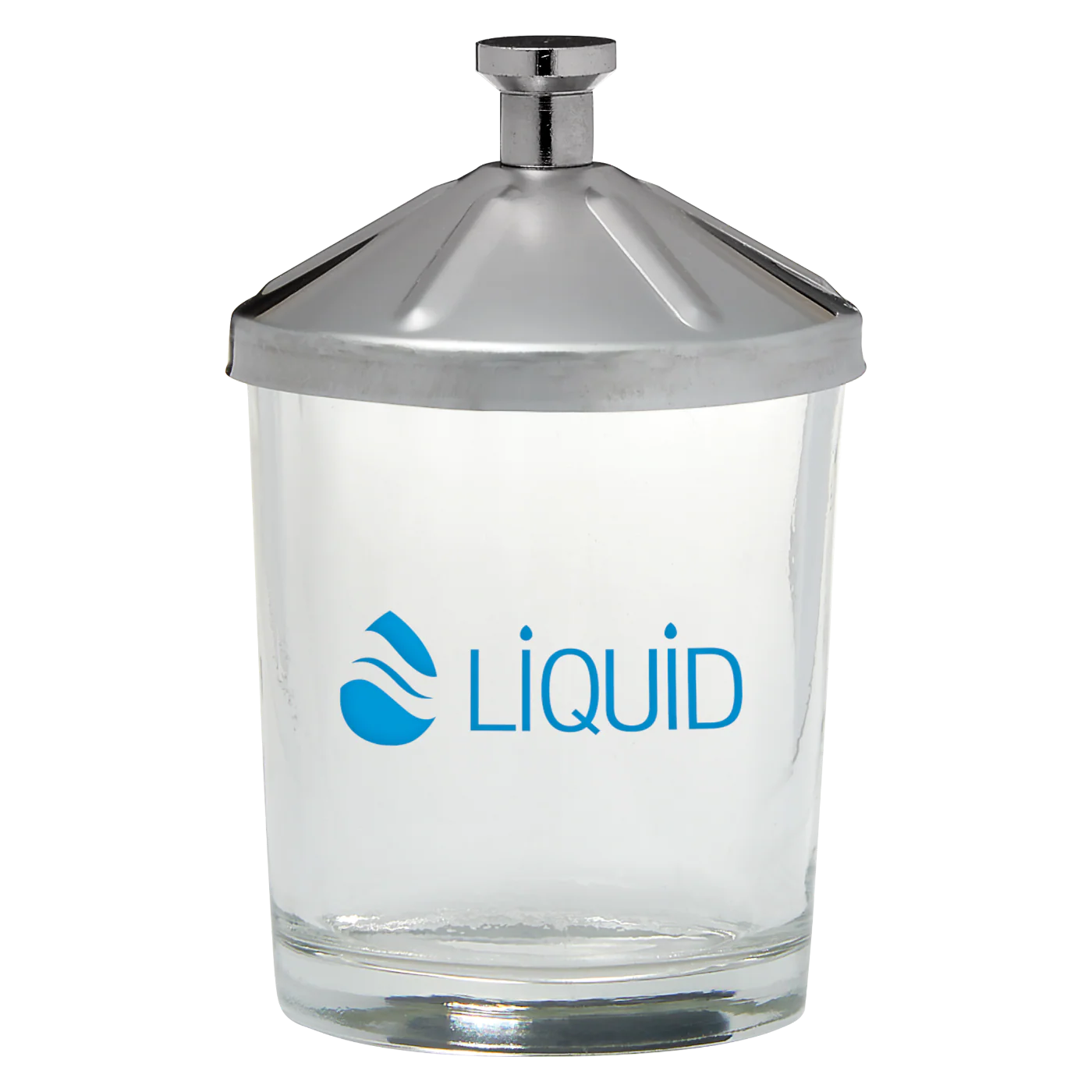 Liquid Glass Jar with Stainless Steel Lid, 75 mL DL-C602