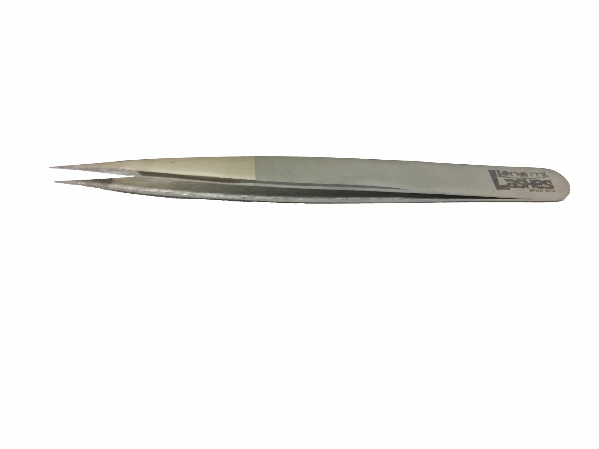 Longmi Straight Diamond Cut Tweezer - 13cm