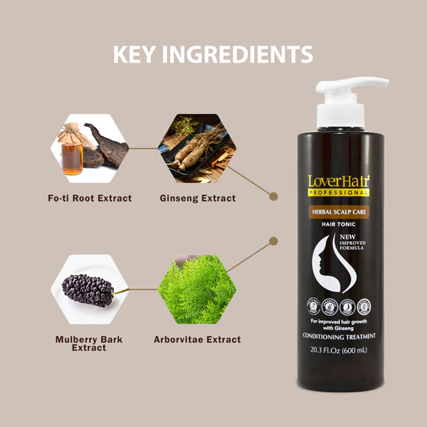 Lover's Hair Professional Herbal Scalp Care Conditioner  20.3fl oz/ 600mL #376us - Image 2