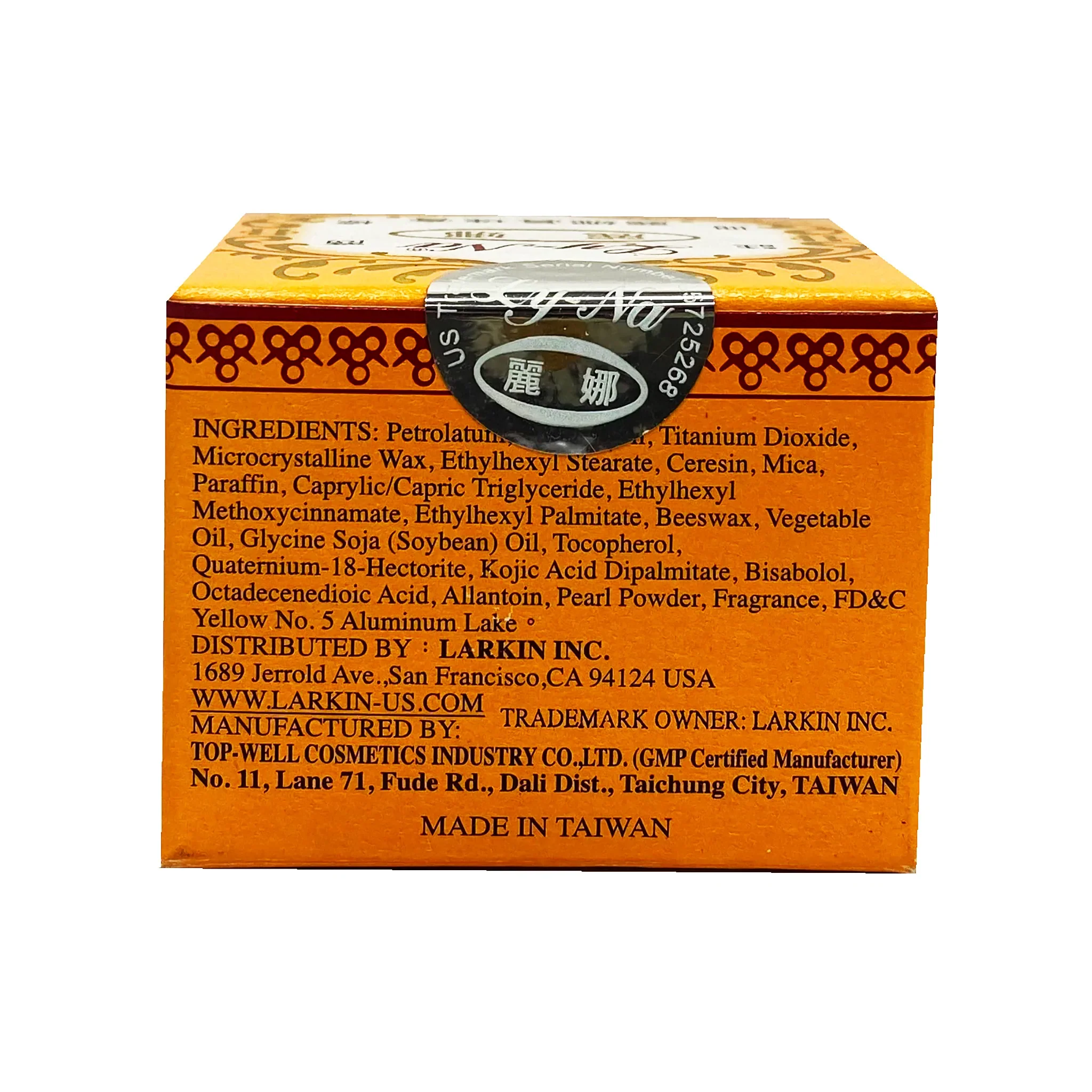 Ly-Na Pearl Face Cream 0.35 oz Made In Taiwan - Image 2