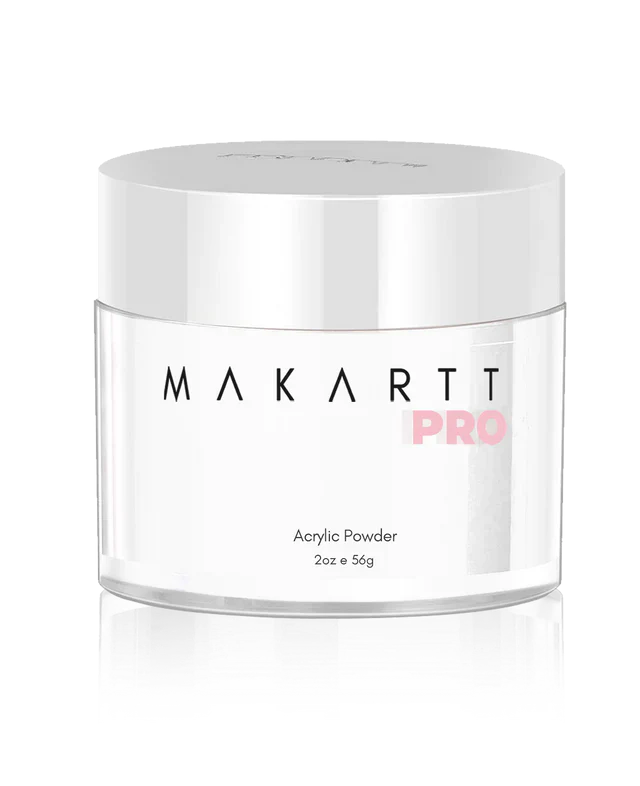 Makartt All in one Acrylic Powder Bright White 2 oz c0883
