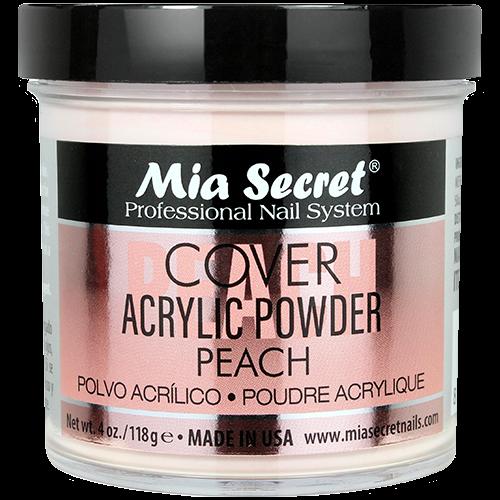 Mia Secret - Cover Peach Acrylic 8 oz - #PL450-PH - Image 2