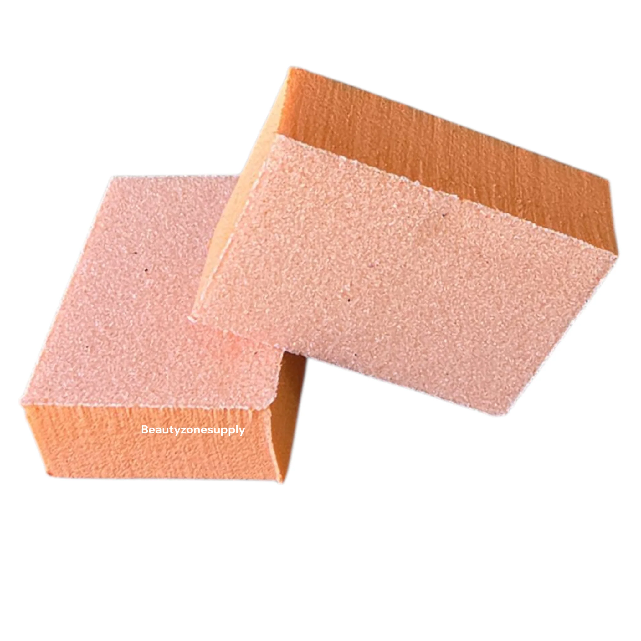 Mini Nail Buffer Orange White Grit 80/100 1500 pc #W25 - Image 2