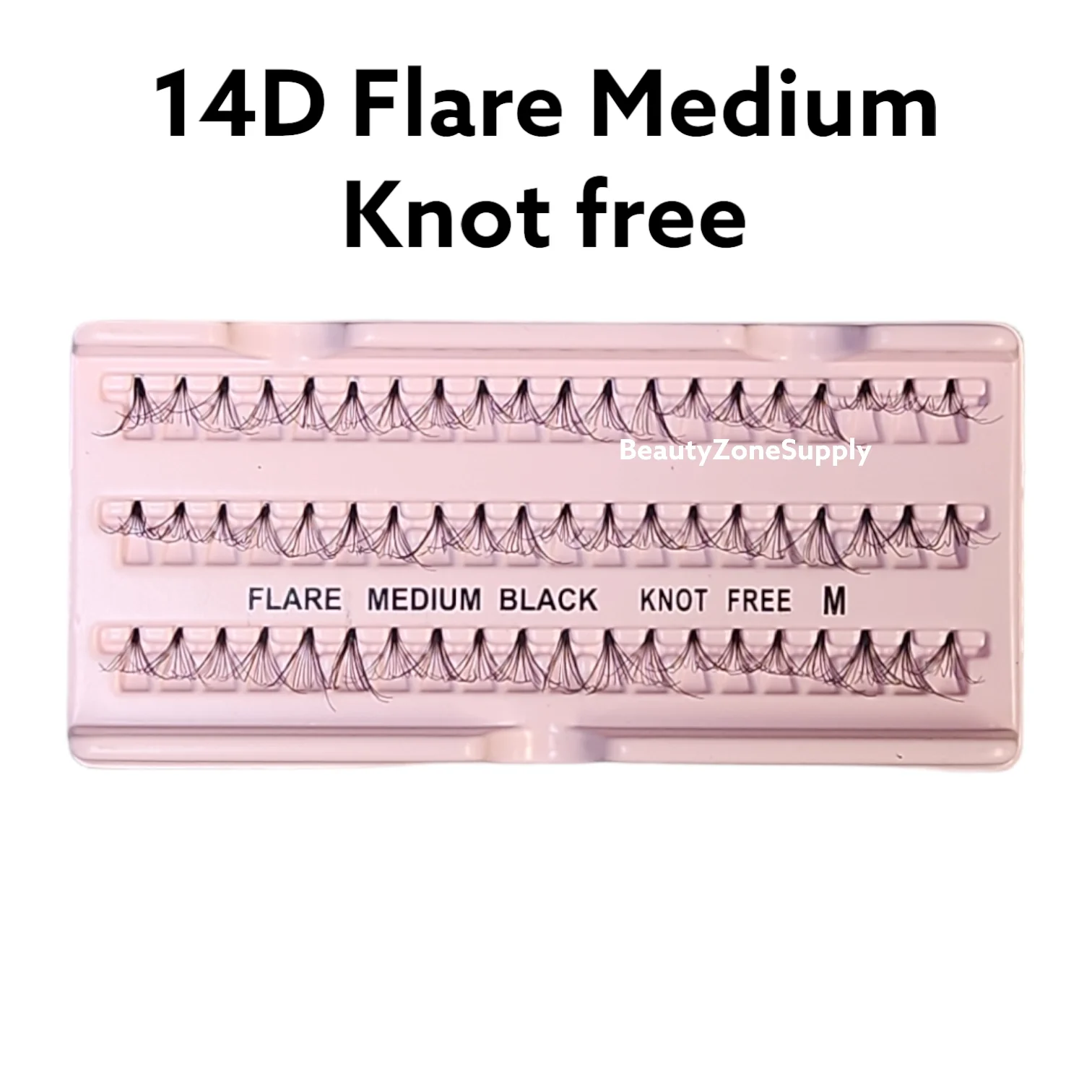 Monika Eyelash Individuals Knot-Free Box 50 Pack - 14D Medium - Image 2