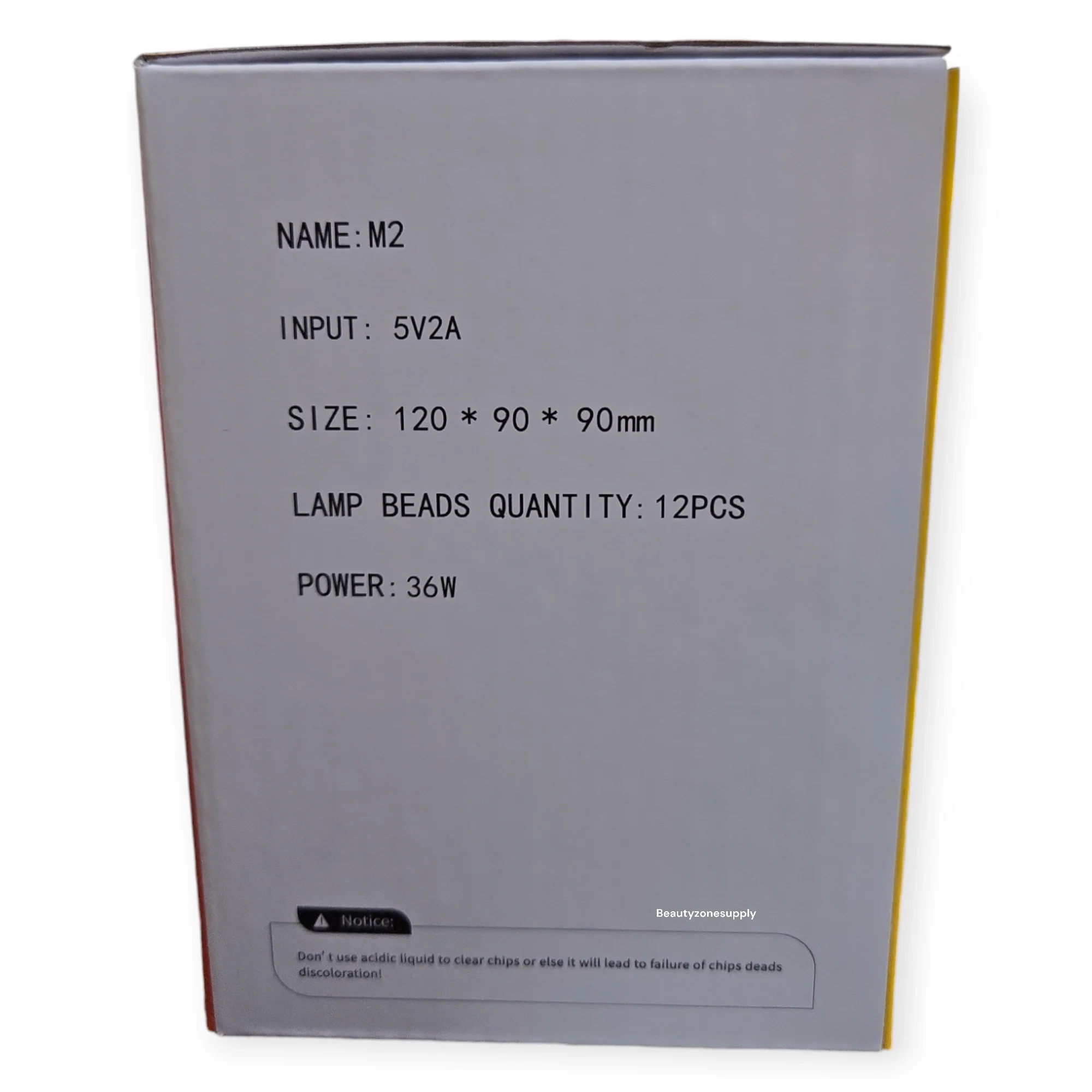 Monika LED/UV Nail Lamp Cordless 12 led 36w - Image 5