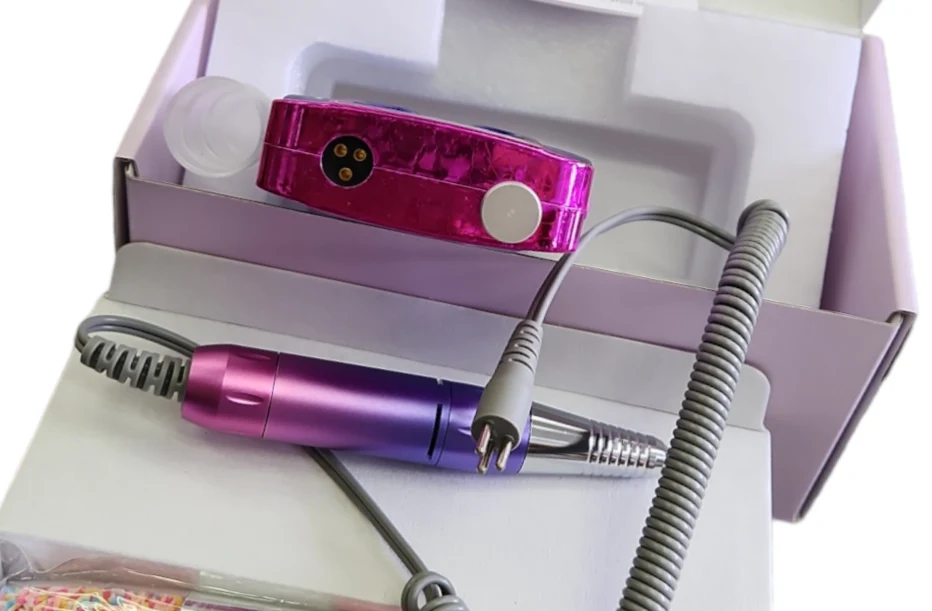 Monika Rechargeable Electric Nail Drill File up 35K - Image 3