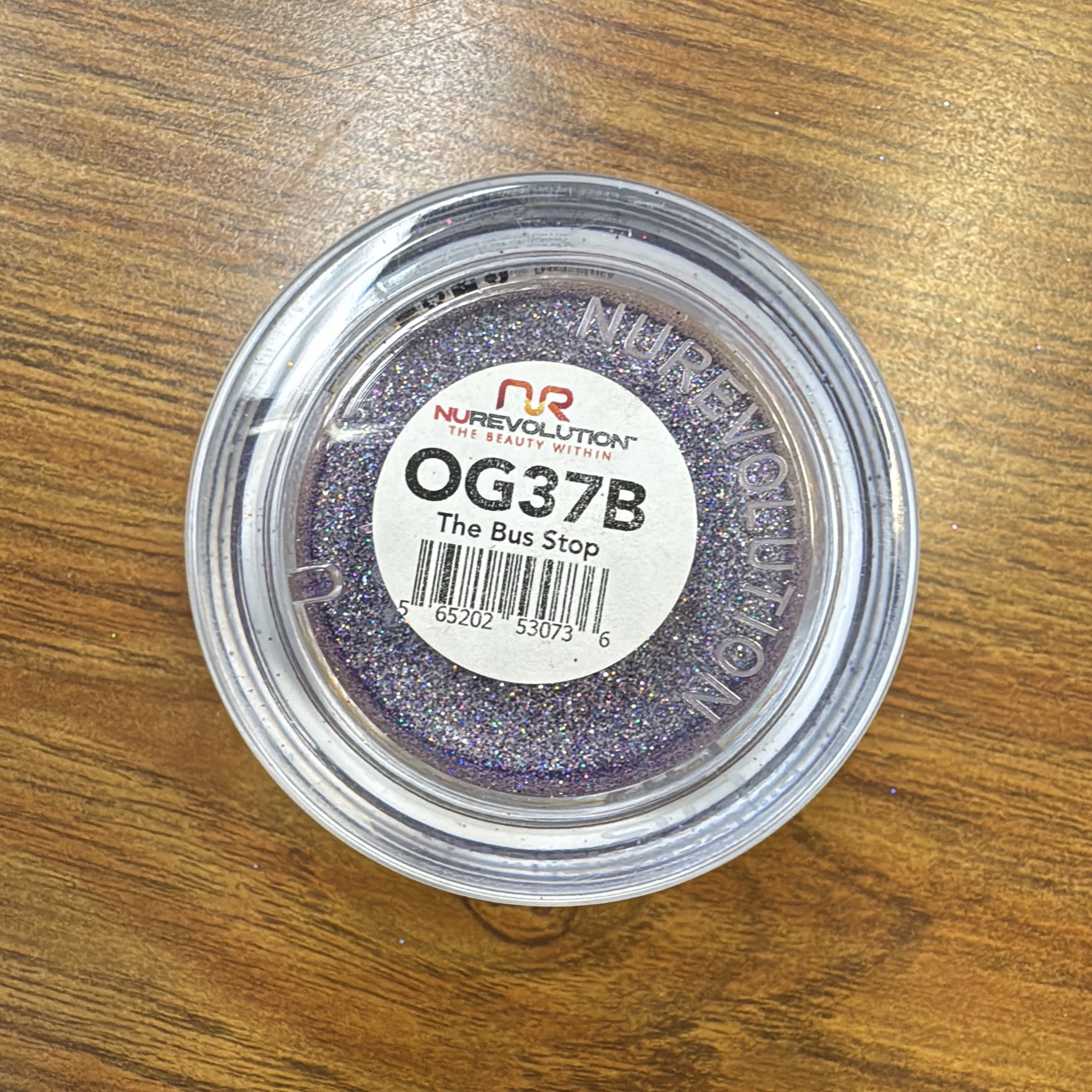 NuRevolution Loose Glitter The Bus Stop 2oz OG37B