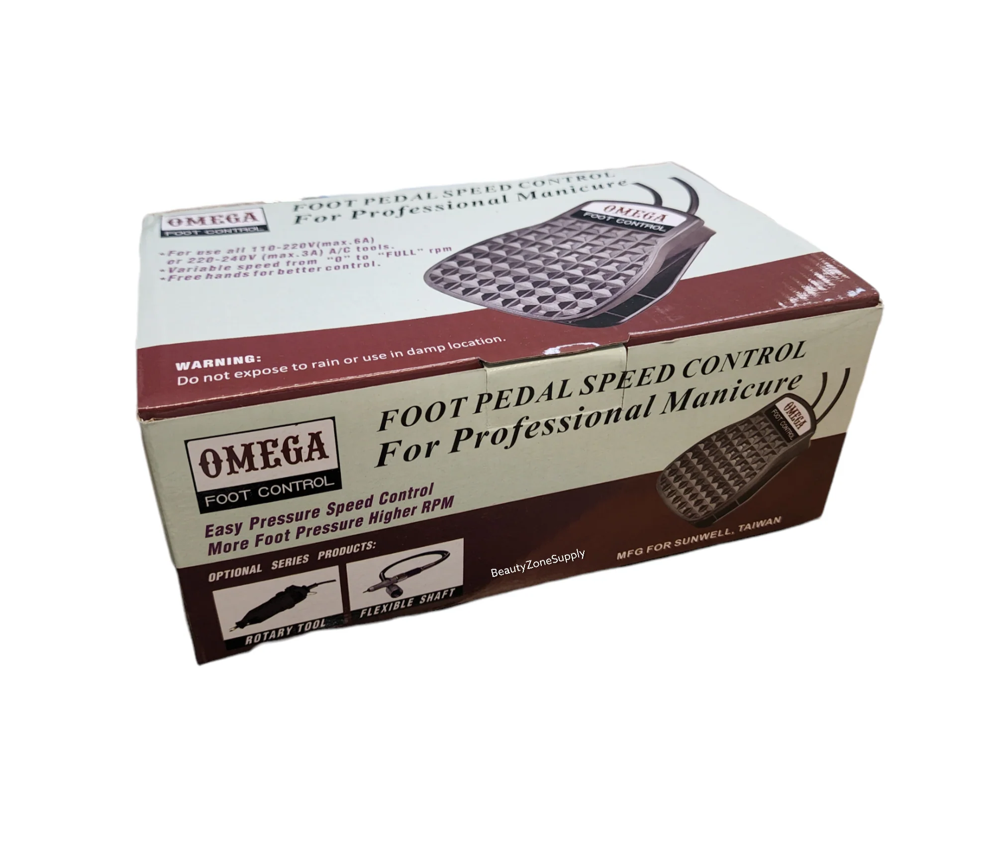 Omega Foot Pedal Speed Control 110-220 V Max. 6A - Image 5