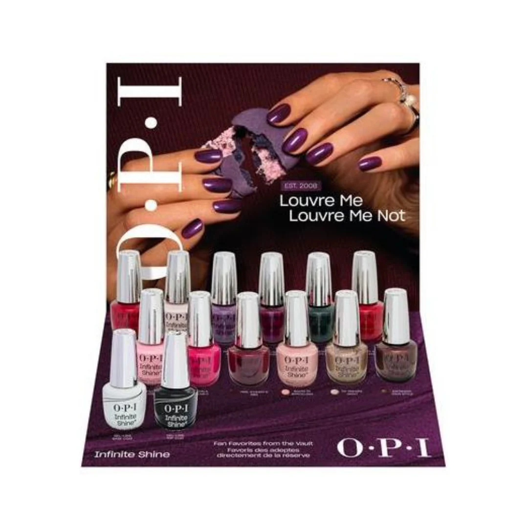 OPI Fall 2026 Infinite Shine 14pc Vac Tray Display 14PC Display #ISDF009
