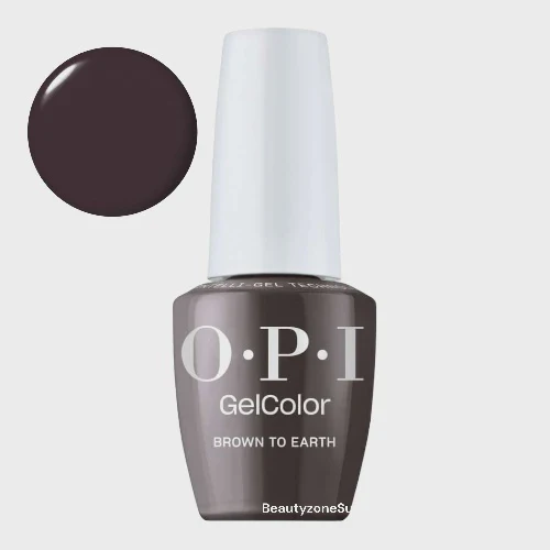 OPI GelColor Inteli-Gel Brown to Earth 0.5 oz #GCF004 - Image 2