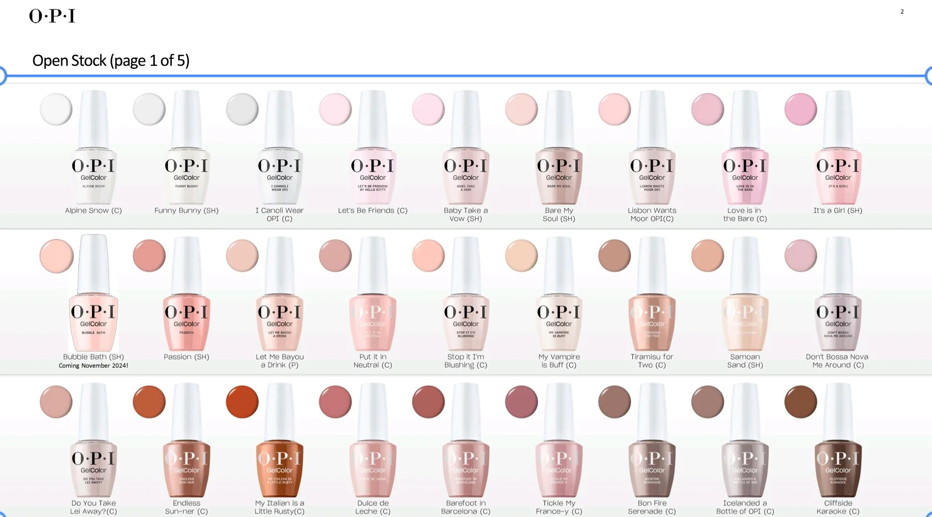 OPI GelColor Inteli-Gel Do You Take Lei Away? 0.5 oz #GCH67 - Image 2