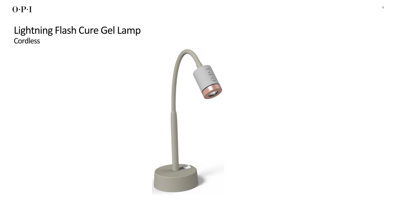 OPI GELevate Soft Gel Lightning Flash Cure Gel Lamp #GL905 - Image 3
