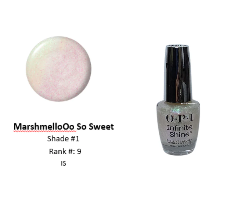 OPI Infinite Shine MarshmelloOo So Sweet 0.5 oz #HRS13 - Image 2