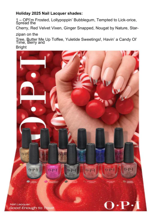 OPI Nail Lacquer Star-zipan on the Tree 0.5 oz #HRS08 - Image 3