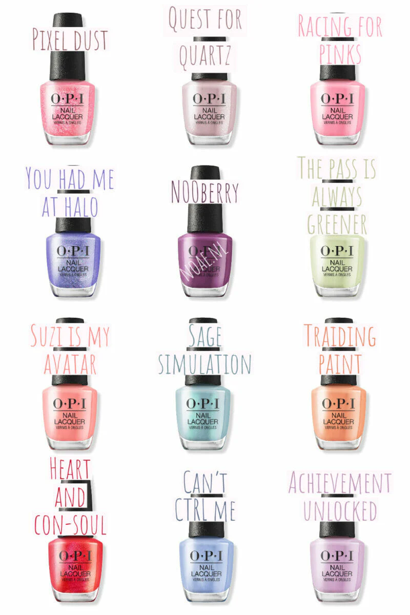 OPI Nail Lacquer Trading Paint 0.5 oz #NLD54