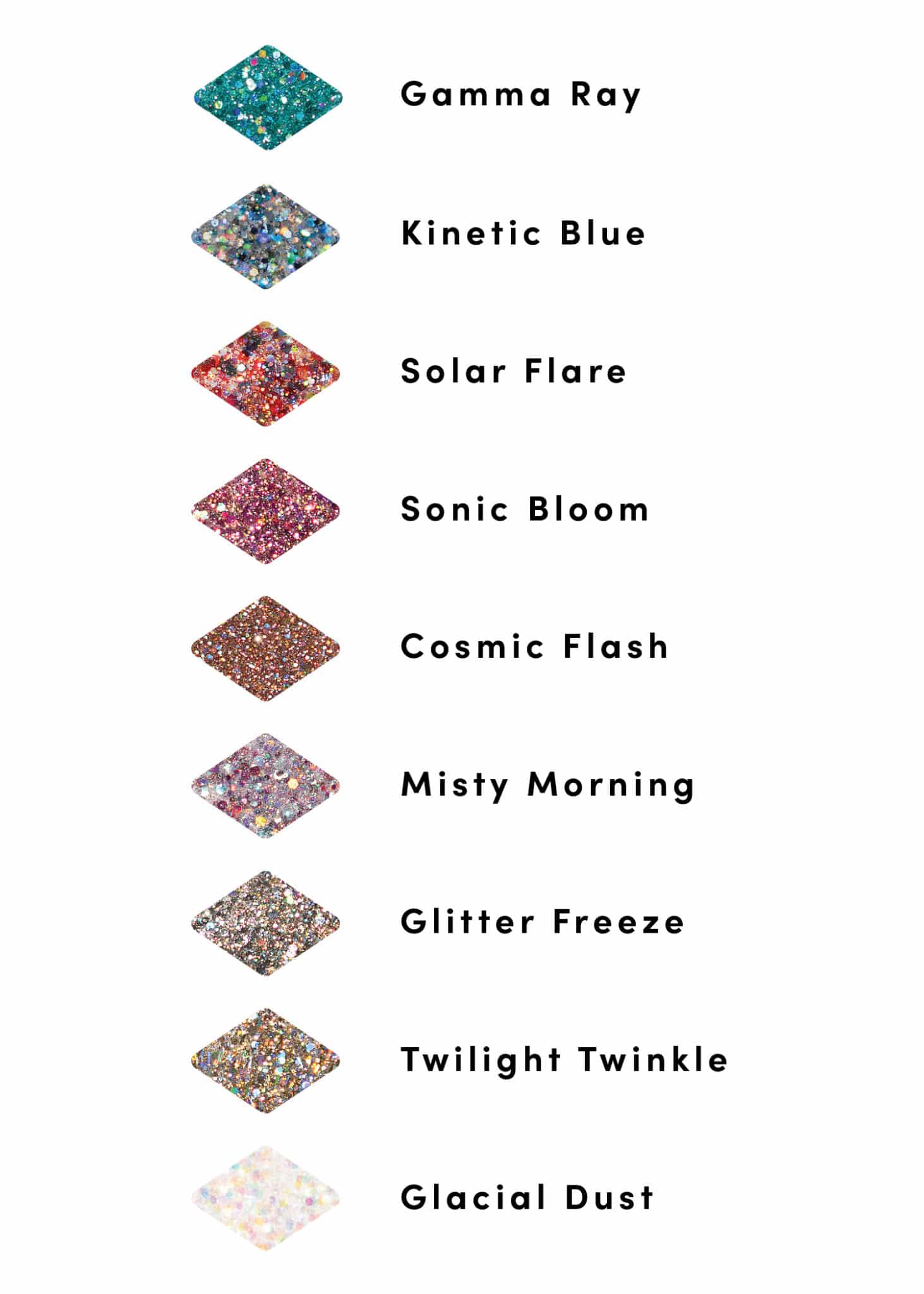 Perfect Match Glitter Gel Skydust Collection GGC-01 - Image 5