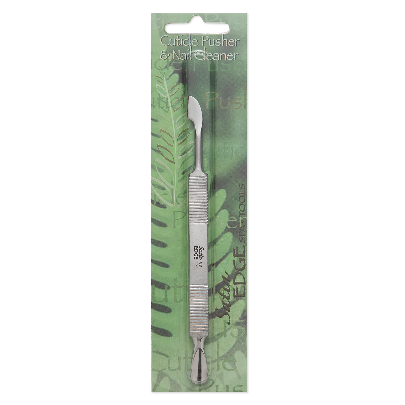 Satin Edge Double-ended Cuticle Pusher & Nail Cleaner SE-2058 - Image 2