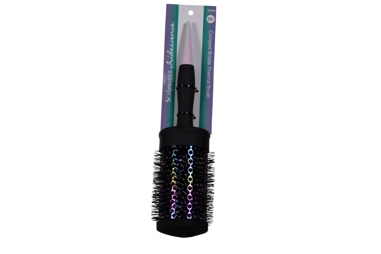 Scalpmaster 2 3/4 Large Crimped Bristle Thermal Brush SC9306
