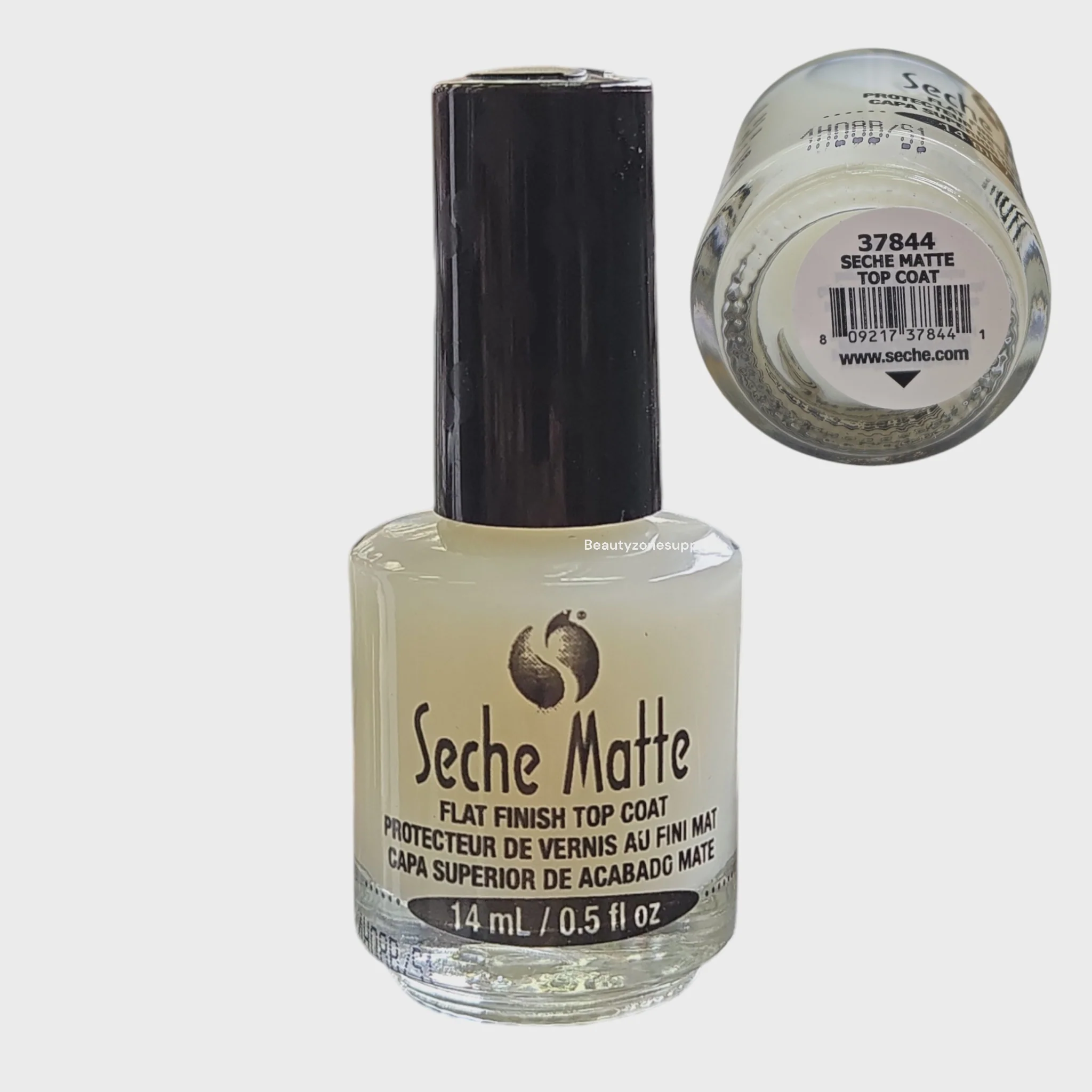 Seche Top Coat Matte Flat Finish 0.5 oz #37844 - Image 3
