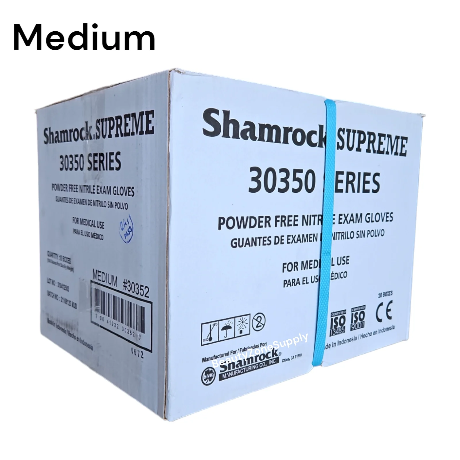 Supreme Nitrile Examination Gloves Case 10 Box - Image 3