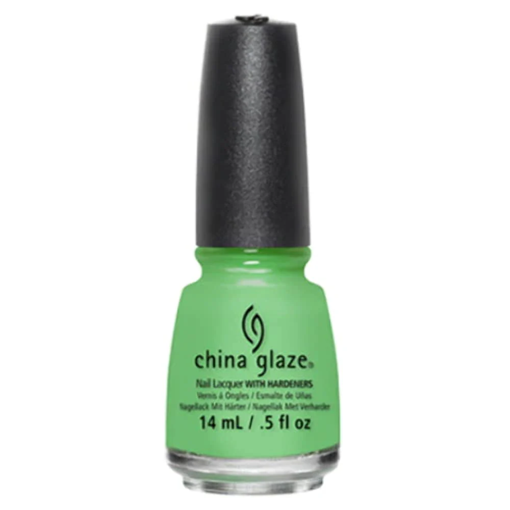 China Glaze Lacquer SHORE ENUFF (Light Lime Creme) #81792