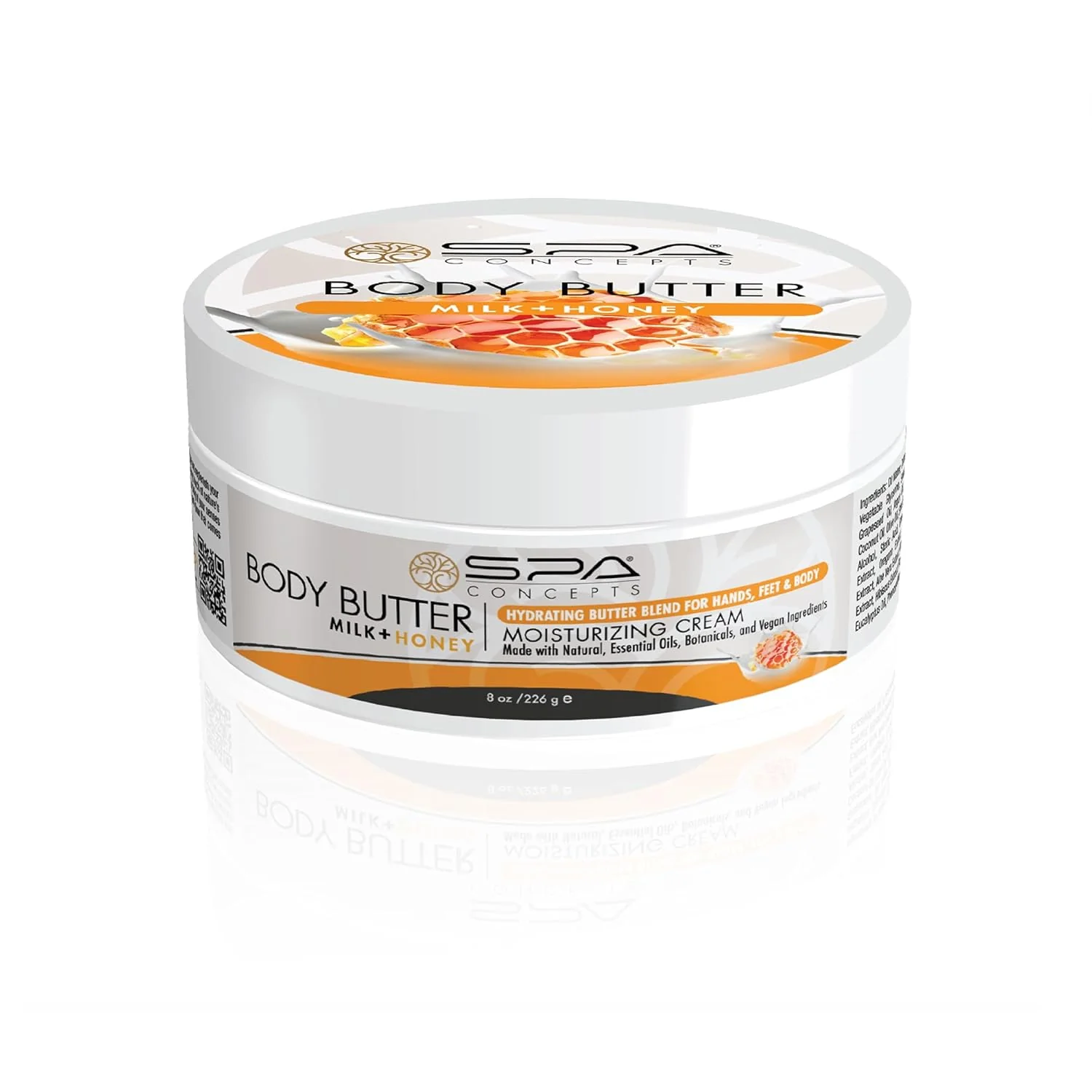 Spa Concepts Lotion Shea Body Butter 8 oz - Image 4