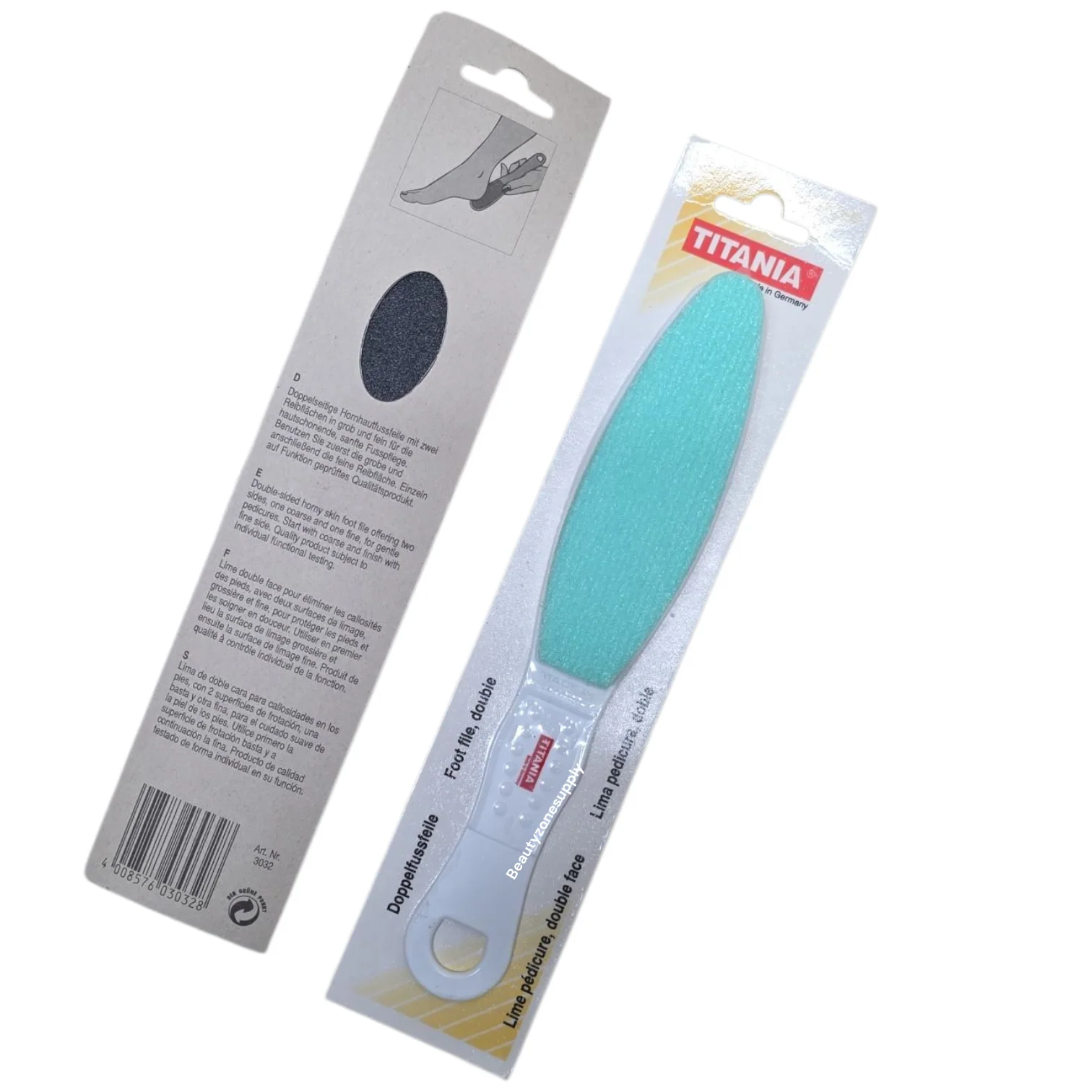 Titania Foot Pumice And Emery File (Assorted Colors) - Image 3