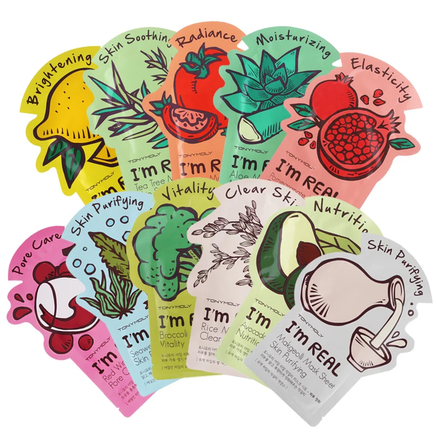 Tony Moly  - I'm Real Mask Sheet Made in Korean - 1 sheet