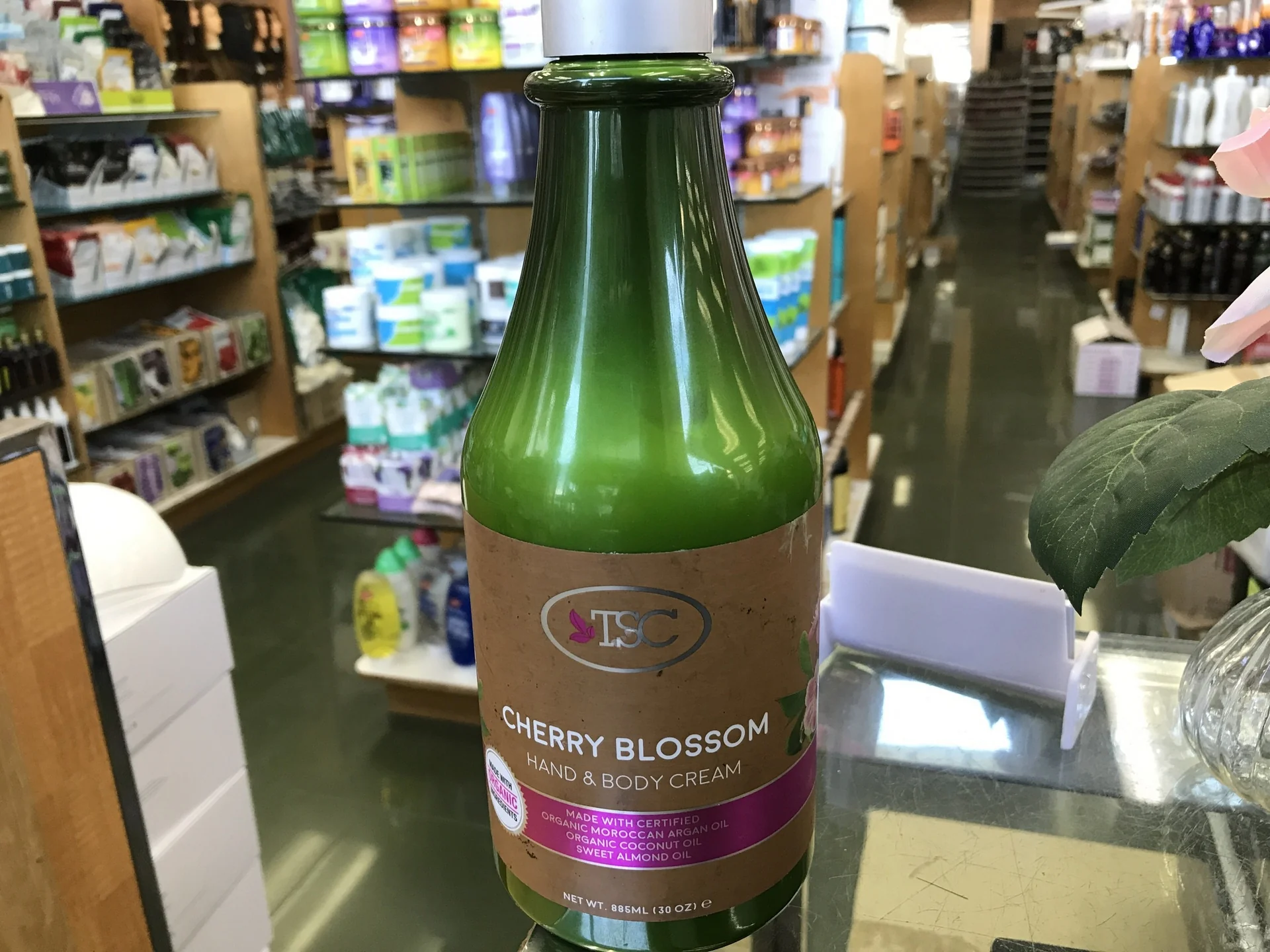 Tsc Organic Lotion Hand & Body Cream Cherry Blossom 30 oz - Image 3