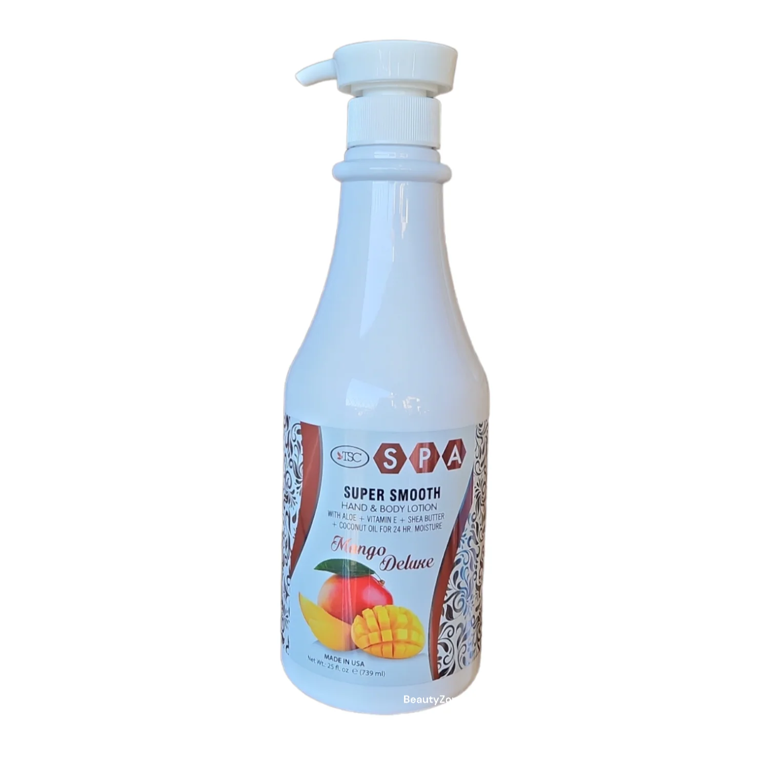 Tsc Organic Lotion Hand & Body Cream Mango Deluxe 25 oz