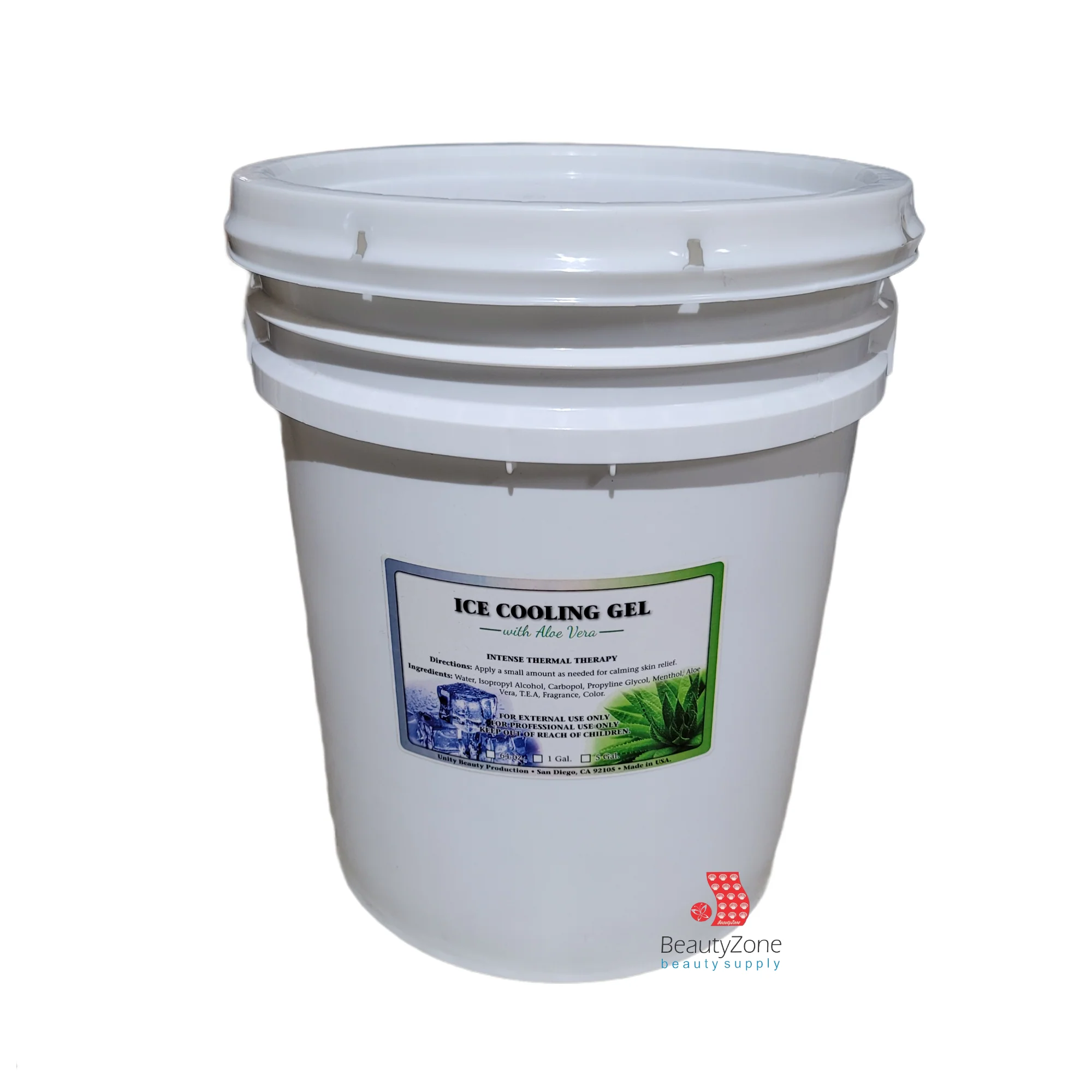 UNITY Ice Cooling Gel w/ Aloe Vera Pail 5 Gallon - Image 2