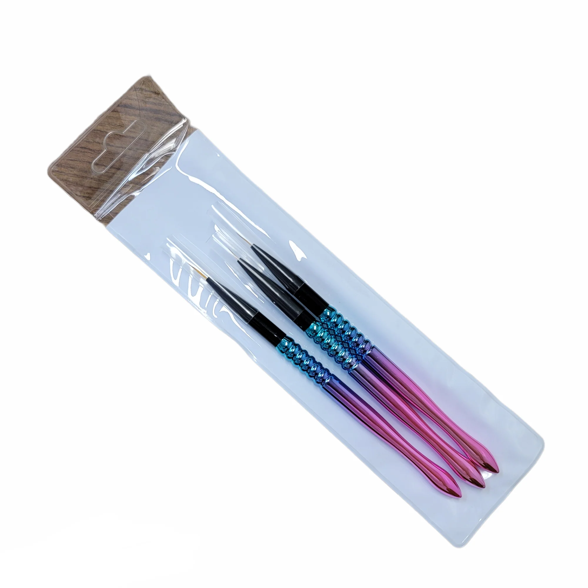 UV Gel Brush 3 pcs Set GB802 - Image 2