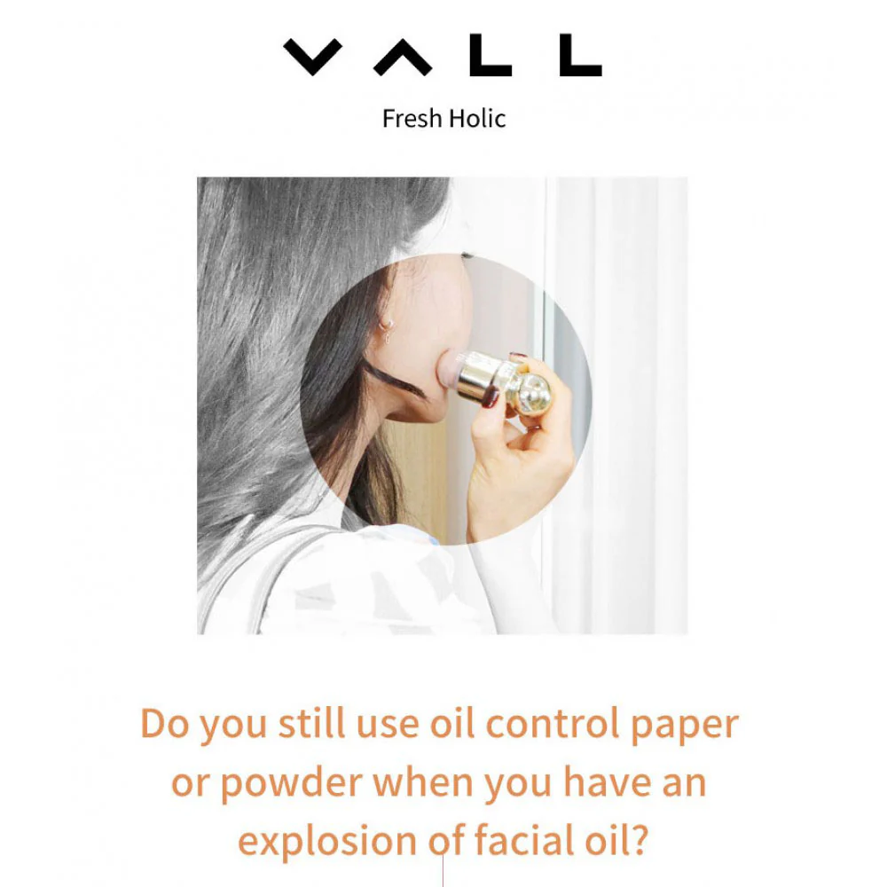 Vall Fresh Holic Face Oil Remover Stone Ball Pink - Image 2