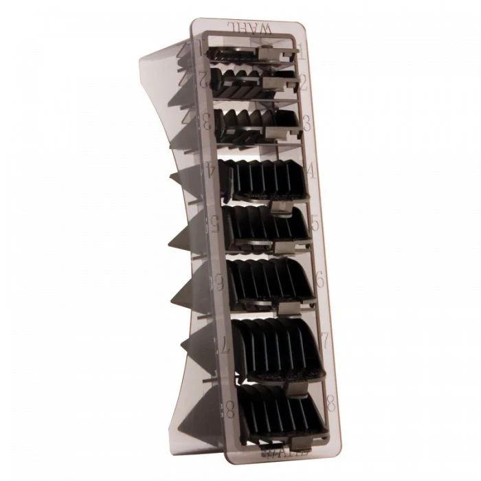 Wahl Hair Clipper 8 Pack Cutting Guides & Tray 3170-500 - Image 2