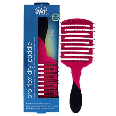 WET Brush Flex Dry Paddle- Pink BWP831FLEXPKP - Image 2