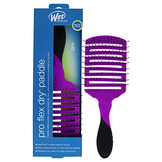 WET Brush Flex Dry Paddle- Purple BWP831FLEXPRP - Image 2