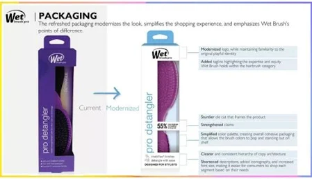 Wet Brush Pro Flex Dry- Frost Purple #BWP800FRPR - Image 2