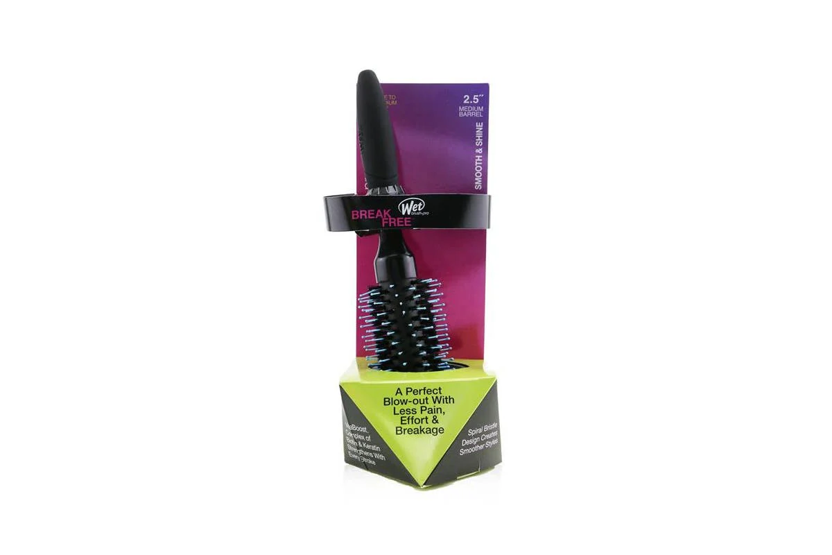 WET Brush Smooth & Shine 2.5" Round Brush - Fine / Medium BWP834SSFM2.5R